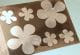 PEGATINAS DE FLORES CON EFECTO ESPEJO