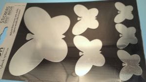 PEGATINAS DE ESPEJO CON MARIPOSAS