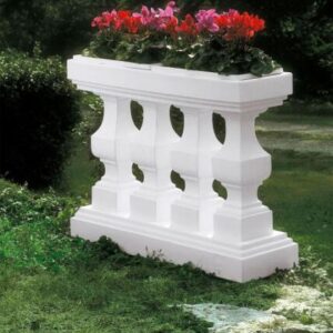 BALAUSTRA PER FIORI DIM :(cm.116 x 35 x 87 h.)
