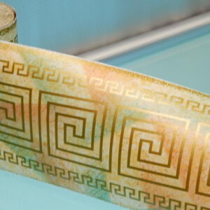 BORDURE ADHÉSIVE GREC DORÉ 174228