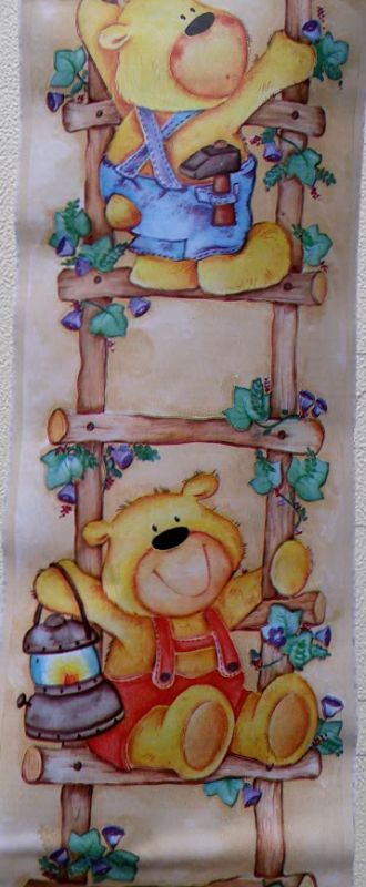 BORDURE ADHÉSIVE MON OURS EN PELUCHE - immagine 2