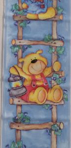 BORDURE ADHÉSIVE MON OURS EN PELUCHE