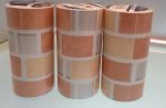 BORDURE ADHÉSIVE MOSAQUE BEIGE ET ARGENT - immagine 2