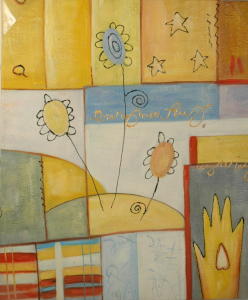 Peintures - Huile sur toile dim.50HX50L