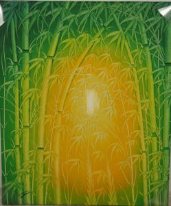 Pinturas - Huile sur toile dim.58HX48L