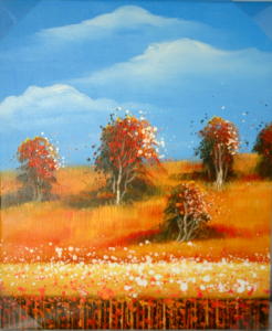 Pinturas - Huile sur toile dim.58HX48L