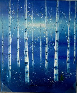 Pinturas - Huile sur toile dim.58HX48L