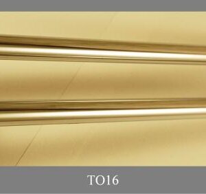PORTE SERVIETTE DOUBLE EN LAITON CHROME