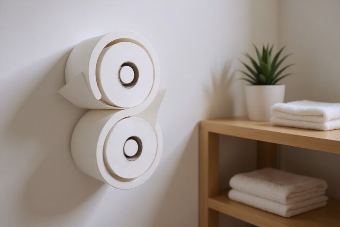 PORTE PAPIER GENIQUE DOUBLE EOULEAUX