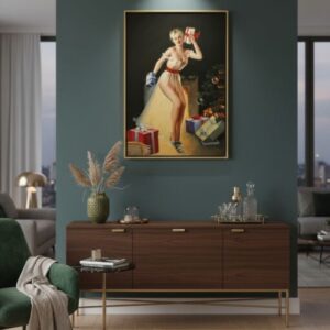 Peintures - Huile sur toile dim.90HX60L