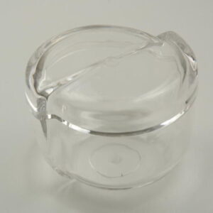 Porte coton blanche Transparente