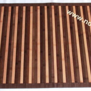 TAPIS BAMBOU MARRON BEIGE 55x140 cm