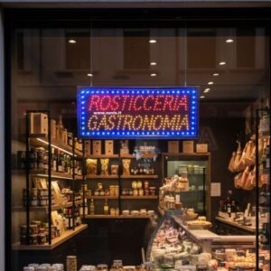 INSEGNA A LED ROSTICCERIA GASTRONOMIA