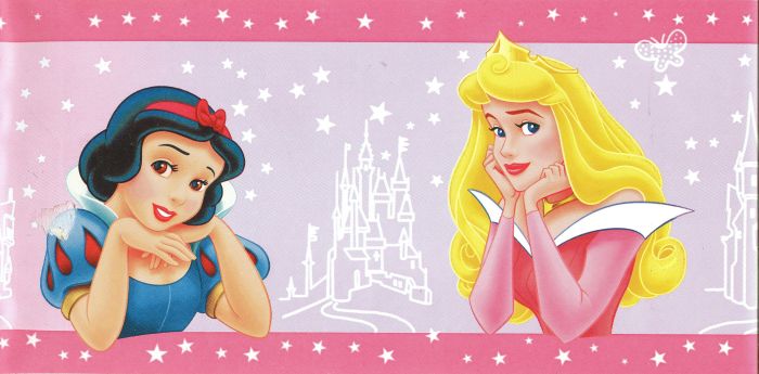 BORD ADHÉSIF JARDIN DE ROSES DE LA PRINCESSE DISNEY - immagine 3