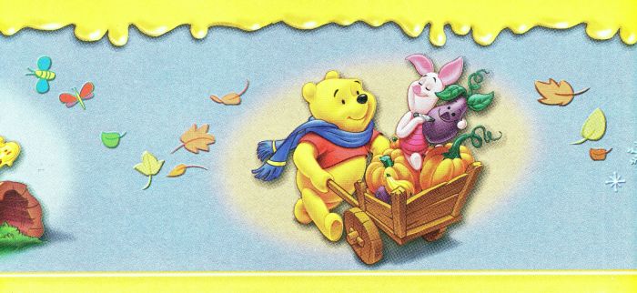 BORDURE ADHÉSIVE WINNIE L'OURSON 177212 - immagine 3