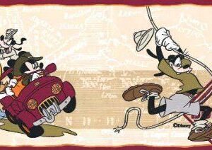 BORDURE ADHÉSIVE MICKEY TREKKER