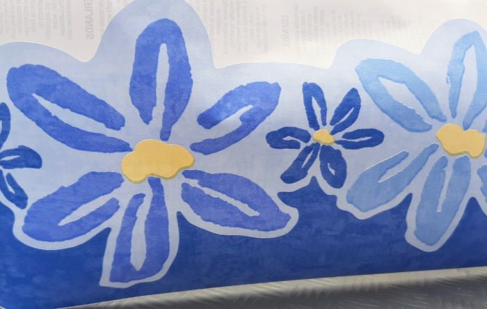 BORDURE ADHÉSIVE DAISY TRAIL BLEU - immagine 2