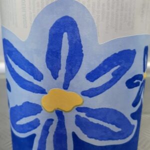 BORDURE ADHÉSIVE  DAISY TRAIL BLEU