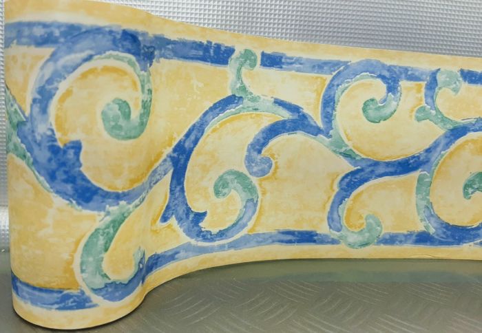 BORDURE ADHÉSIVE AVEC ONDES BLEUES 31774 - immagine 2