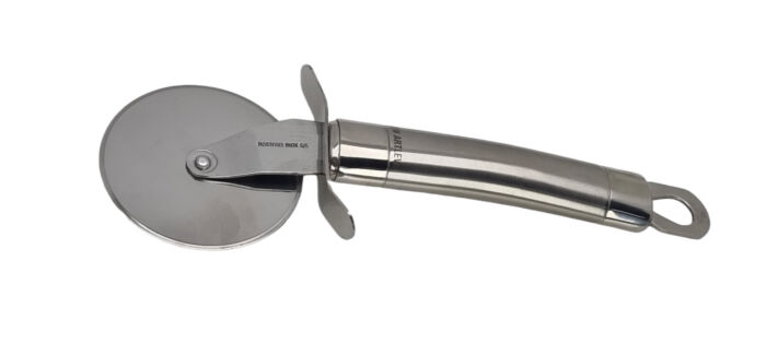 TAGLIA PIZZA ROTELLA IN ACCIAIO INOSSIDABILE 20 CM. DIAM LAMA 6 CM - immagine 3