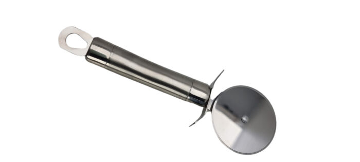 TAGLIA PIZZA ROTELLA IN ACCIAIO INOSSIDABILE 20 CM. DIAM LAMA 6 CM - immagine 4