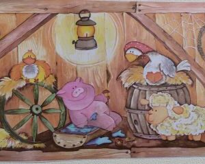 BORDURE ADHÉSIVE FERME DM : 17,7 H X 5 MT