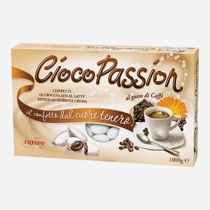 CONFETTI CiocoPassion al Caffè Confetti di cioccolato al latte ripieni di morbida crema al caffè