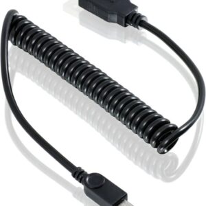 Cavo Micro USB 2.0, A-B 1 m – Spirale 50 cm – 150 cm