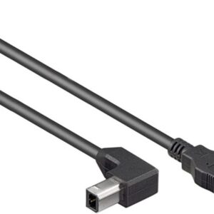 Cavo di Collegamento USB - Micro USB 2m, USB A Maschio a Micro B Maschio Piegato