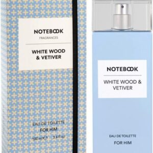 Cuaderno Eau de Toilette Madera Blanca y Vetiver.