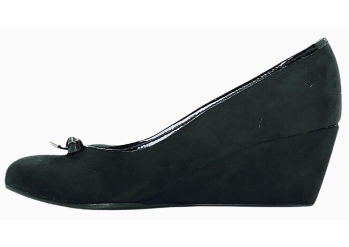 SCARPE DONNA DECOLLETE CON ZEPPA TACCO ALTO VERO VERA PELLE TAG. 39 BY MARI - immagine 3