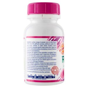 6 PEZZI GOLIA IMMUNO+RICARICA 50 GELEE' GUSTO FRUTTA 150 GRAMMI VITAMINE NATURAL