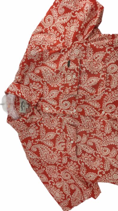 CHEMISE ROUGE À MOTIFS BLANCS TAILLE M PAR LEE COOPER - immagine 2