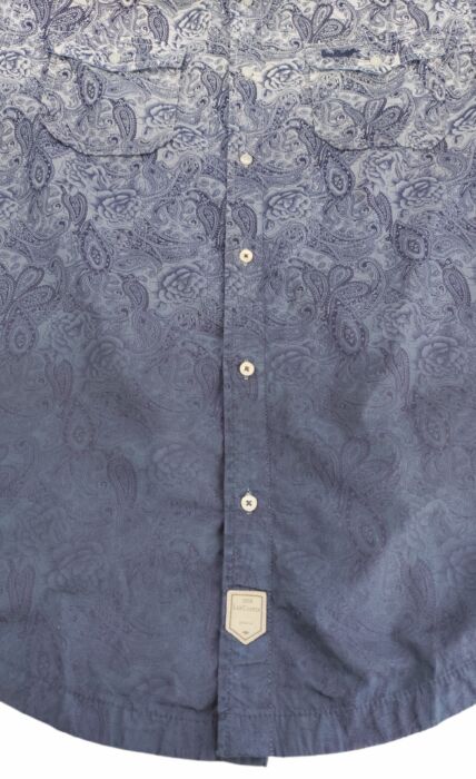 CHEMISE BLEUE OMBRÉE MANCHES COURTES TAILLE M PAR LEE COOPE - immagine 3