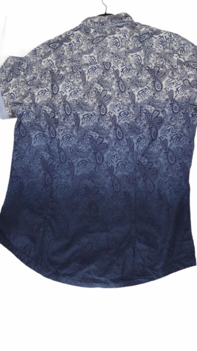 CHEMISE BLEUE OMBRÉE MANCHES COURTES TAILLE M PAR LEE COOPE - immagine 5