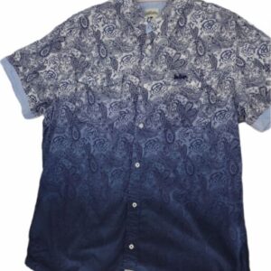 CHEMISE BLEUE OMBRÉE MANCHES COURTES TAILLE M PAR LEE COOPE
