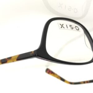 MONTATURA OCCHIALI DA VISTA DONNA TARTARUGA NERO BY O-SIX OV 470 LISBONA