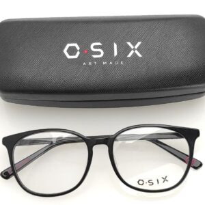 MONTATURA OCCHIALI DA VISTA DONNA NERO BY O-SIX OV-468 AMSTERDAM