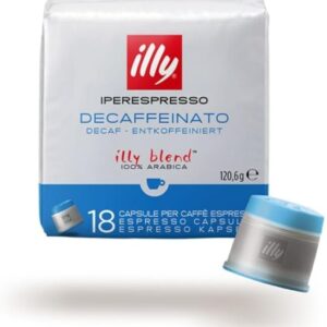 Caffè in Capsule Iperespresso DECAFFEINATO 18 capsule BY ILLY BLEND