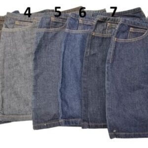 MINI-JUPES EN DENIM DE DIFFÉRENTES COULEURS FABRIQUÉES EN ITALIE