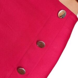 GONNA DONNA AL GINOCCHIO SVASATA ROSSA TAG. 36 BY ORSAY