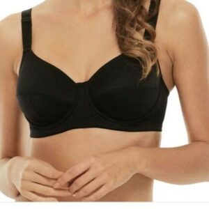 Bipack reggiseni senza ferretto Cotton Line in cotone, nero LOVABLE TAG. 7C / 95C EU 2 pezzi