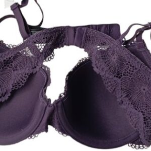 Reggiseno LOVABLE imbottito con ferretto Pretty Lace in pizzo e microfibra, tornado scuro
