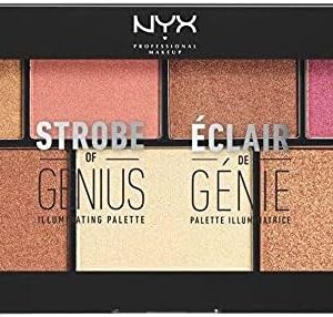 NYX Strobe of Genius Palette illuminante (Caldo - STGP02,20g)