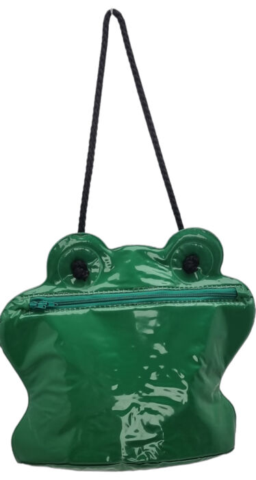 BORSA TERMICA ORIGINALE FORMA DI RANA BY GIOSTYLE 33 H X 32 CM - immagine 3