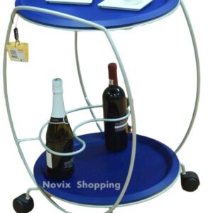 CARRELLO ORIGINALE TONDO 2 LIVELLI MADE IN ITALY
