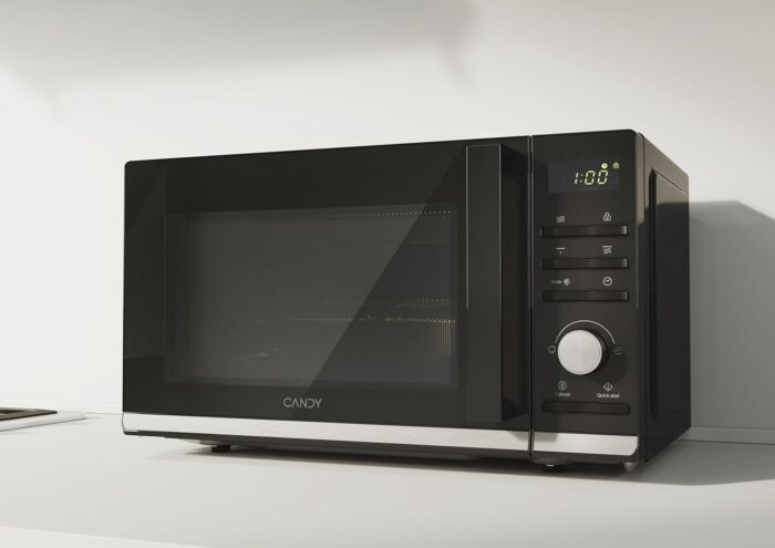 Microonde con Grill Candy Moderna Forno 20 Litri, 700W, 40 Programmi - immagine 2