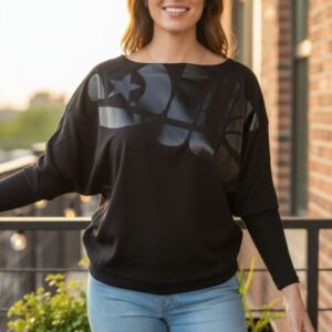 MAGLIETTA DONNA NERA