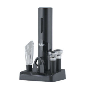 Set Vino Elettrico Ricaricabile Apribottigli HAIER