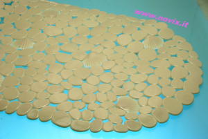 TAPIS DE BAIN ANTIDÉRAPANT BEIGE 35 X 70